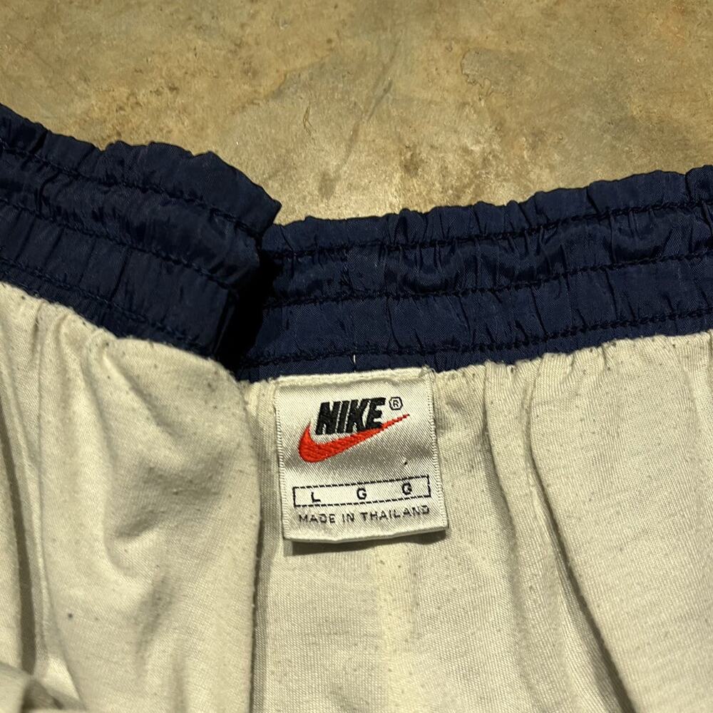 Vintage 90s Nike Blue Windbreaker Sweatpants - image 3